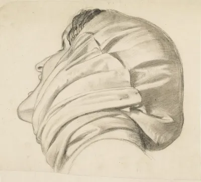The Spirit Of Justice Study For The Head Of The Widow