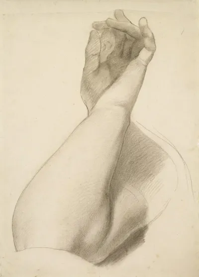 The Spirit Of Justice Study Of The Uplifted Left Arm Of The Figure Of Justice