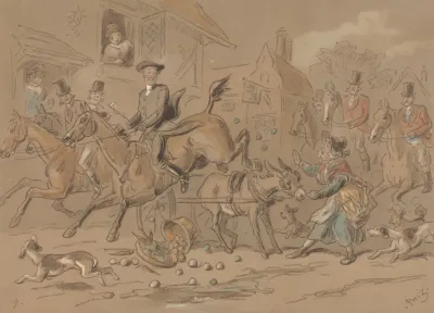 The Sporting Parson He Sends Mother Eves Apples Flying