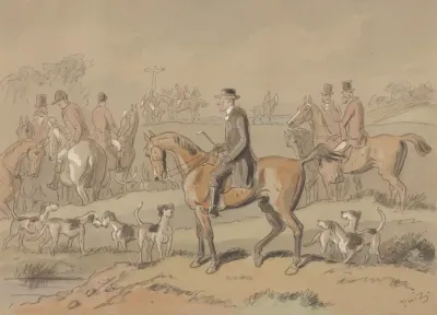 The Sporting Parson The Sporting Parson At The Meeting Of His Dear Brethren