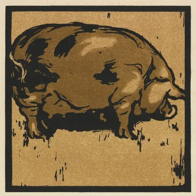 The Square Book Of Animals The Learned Pig 2