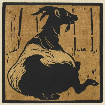 The Square Book Of Animals The Toilsome Goat 2