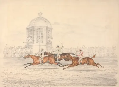 The St Leger Doncaster The Finish