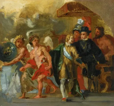 The Stage Of Archduchess Isabella After Rubens