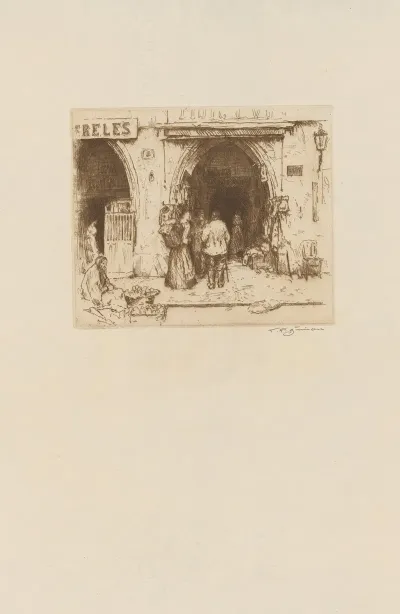 The Stalls In The Old Town