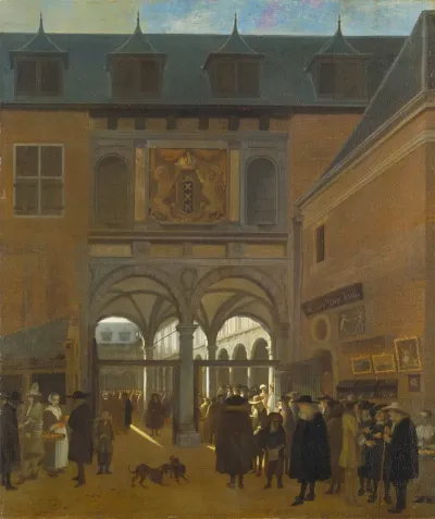 The Stock Exchange In Amsterdam 2