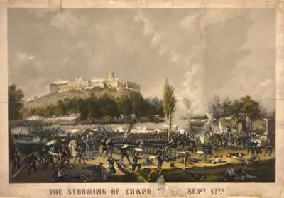 The Storming Of Chapultepec Sept 13th 1847
