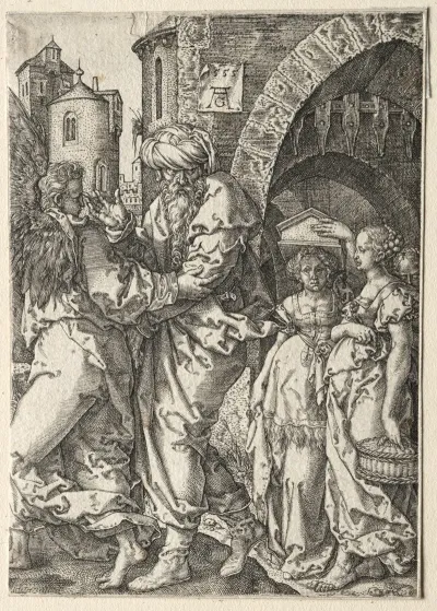 The Story Of Lot Lot And His Family Fleeing Sodom