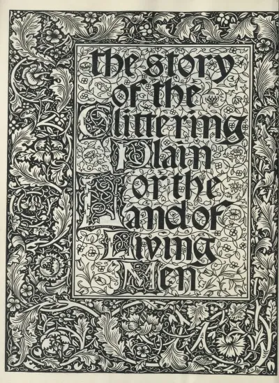 The Story Of The Glittering Plain Titlepage