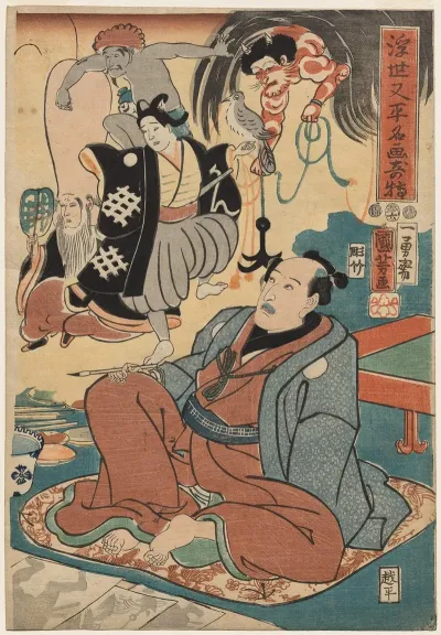 The Strange Occurrence Of Ukiyo Matahei And His Famous Paintings 2