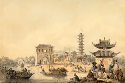 The Suburbs Of A Chinese City