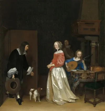 The Suitors Visit