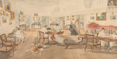 The Summer Room In The Artists House At Patna