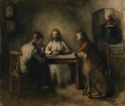 The Supper At Emmaus 5