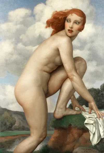 The Surprised Bather Baigneuse Surprise