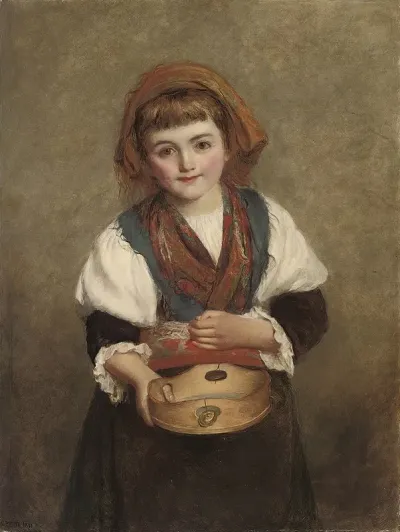The Sweetest Little Beggar That Eer Asked For Alms
