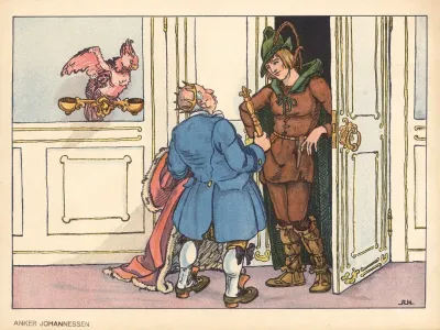The Swineherd The Prince Seeks Service With The Neighboring King