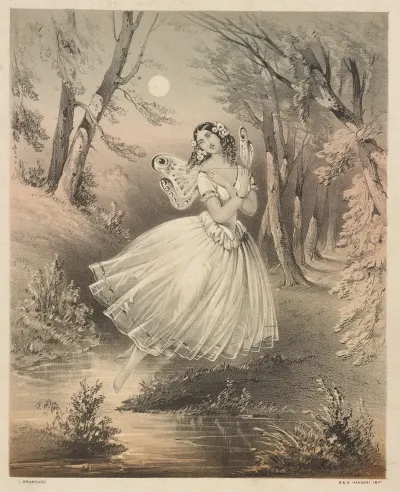 The Sylph Of The Forest The Song Of The Fairy Butterfly