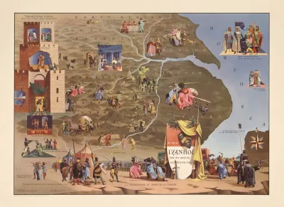 The Tale Of Ivanhoe East Midlands England