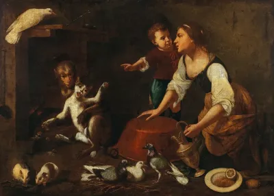 The Tale Of The Monkey And Cat