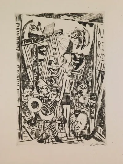 The Tall Man Plate 5 From The Portfolio Annual Fair