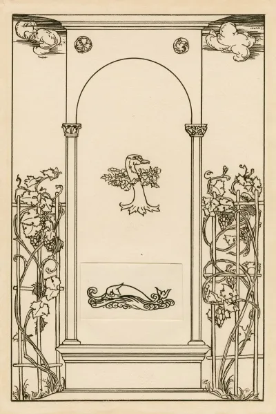 The Tempest Decorative Frame For Title Page