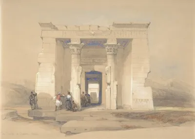 The Temple At Dendur Nubia