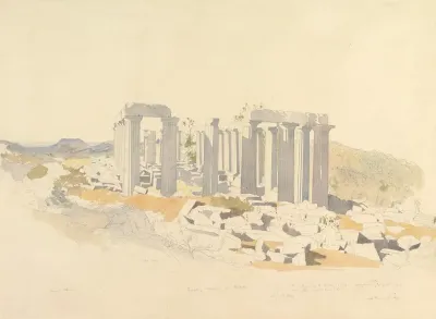 The Temple Of Apollo At Bassae