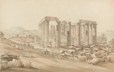 The Temple Of Apollo Epicurius At Bassai Phigalea