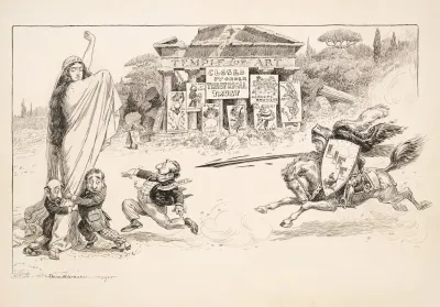 The Temple Of Art Is Closed By Order Of The Theatrical Trust