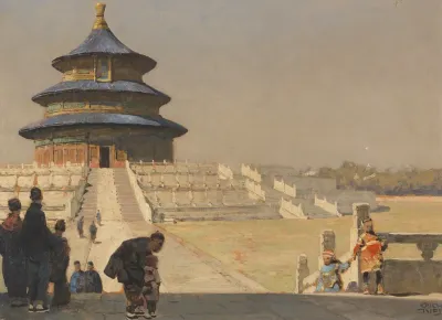 The Temple Of Heaven In Beijing