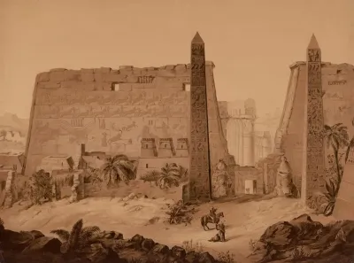 The Temple Of Luxor Thebes