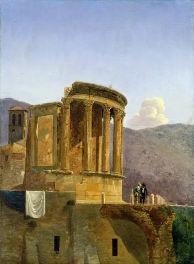 The Temple Of Vesta At Tivoli
