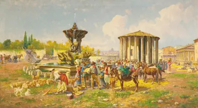 The Temple Of Vesta Rome 2