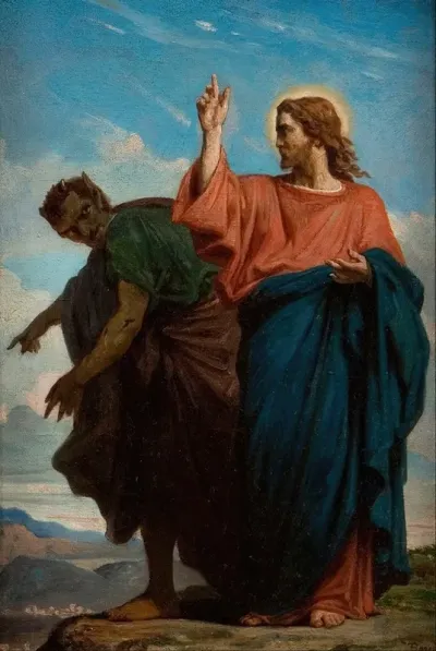 The Temptation Of Christ By The Devil