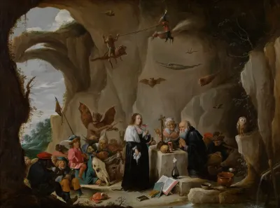 The Temptation Of Saint Anthony The Great