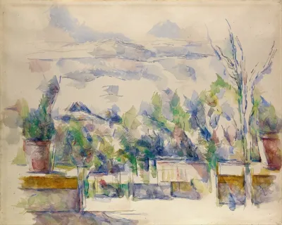 The Terrace At The Garden At Les Lauves