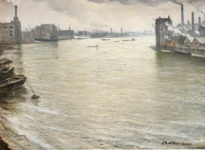 The Thames Looking Towards Tower Bridge