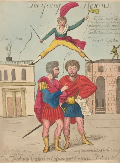 The Theatrical Caesar Or Cassius And Casca In Debate