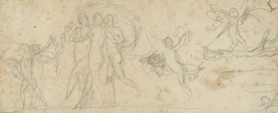 The Three Graces And Putti