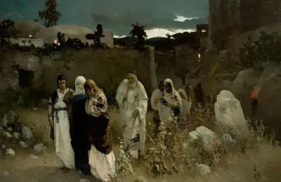 The Three Marys At The Tomb