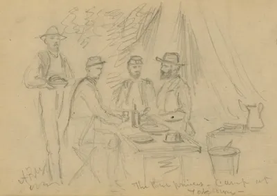 The Three Princes Camp At Yorktown
