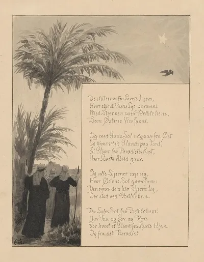 The Three Wise Men Under The Guiding Star