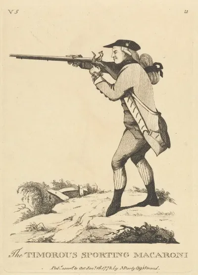The Timourous Sporting Macaroni