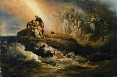 The Tomb Of Napoleon In Sainte Helene Or The Apotheosis Of Napoleon