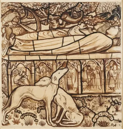 The Tomb Of Tristram And Iseult