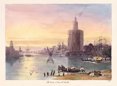The Torre D Oro At Seville