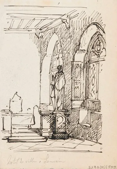 The Town Hall In Leuven