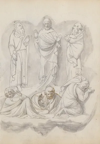The Transfiguration From Lorenzo Ghibertis Baptistery Doors Florence