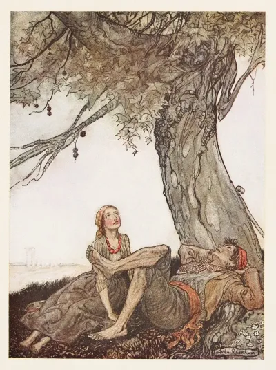 The Travellers And The Plane Tree